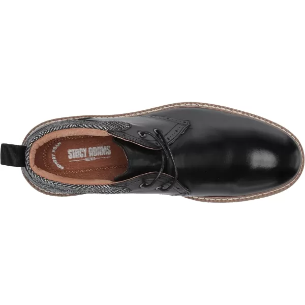 STACY ADAMS Mens Grantley Chukka Laceup BootBlack