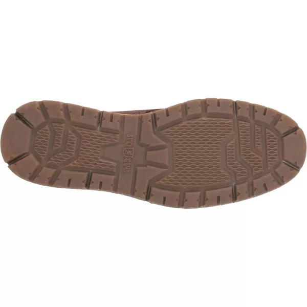 STACY ADAMS Mens Grantley Chukka Laceup BootBrown Crazy Horse