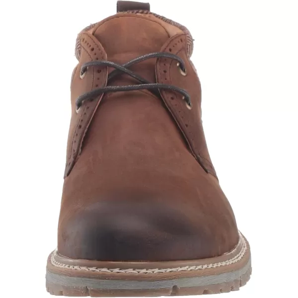 STACY ADAMS Mens Grantley Chukka Laceup BootBrown Crazy Horse