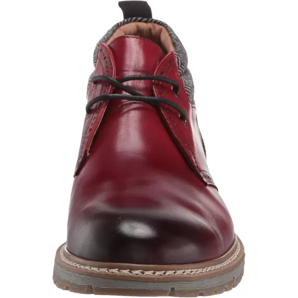 STACY ADAMS Mens Grantley Chukka Laceup BootCranberry