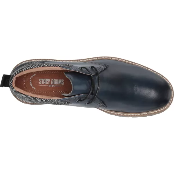STACY ADAMS Mens Grantley Chukka Laceup BootIndigo