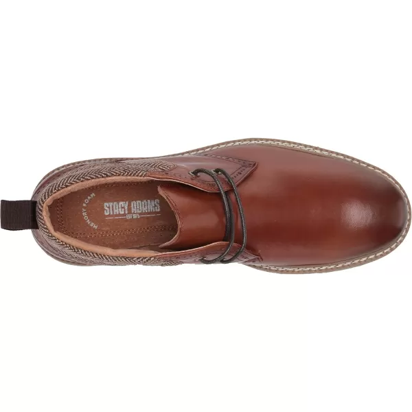 STACY ADAMS Mens Grantley Chukka Laceup BootPecan
