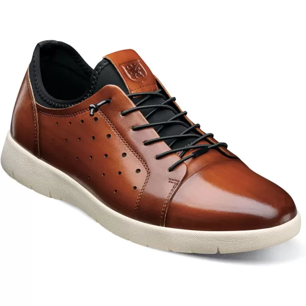 STACY ADAMS Mens Halden SneakerCognac