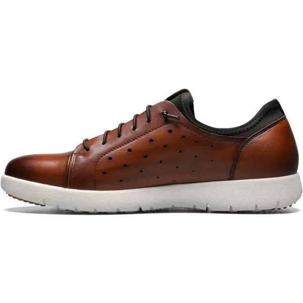 STACY ADAMS Mens Halden SneakerCognac