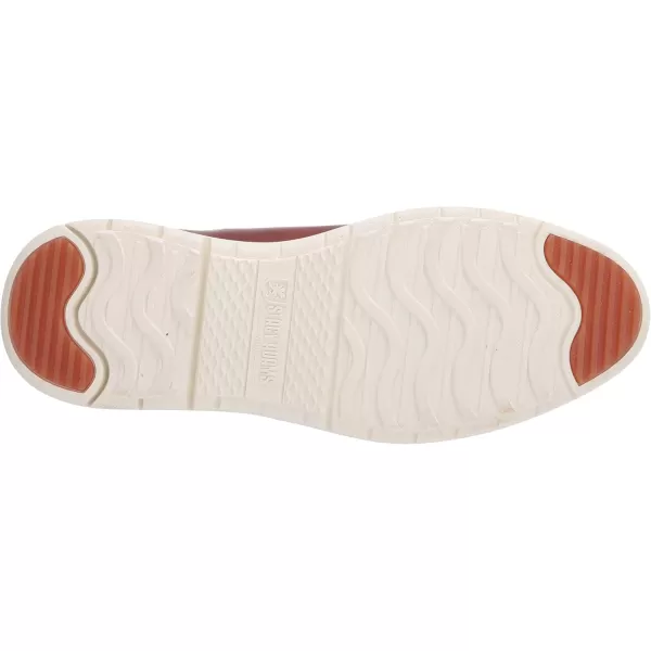 STACY ADAMS Mens Harlow Cap Toe Mid Laceup SneakerCognac
