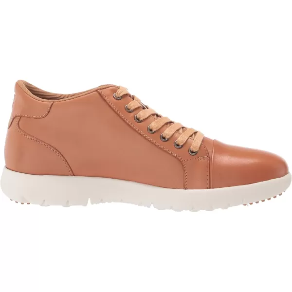 STACY ADAMS Mens Harlow Cap Toe Mid Laceup SneakerNatural
