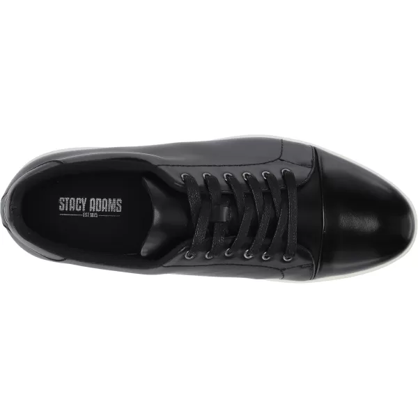 STACY ADAMS Mens Hawkins CapToe Laceup SneakerBlack