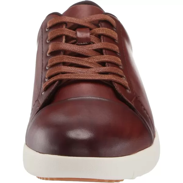 STACY ADAMS Mens Hawkins CapToe Laceup SneakerCognac
