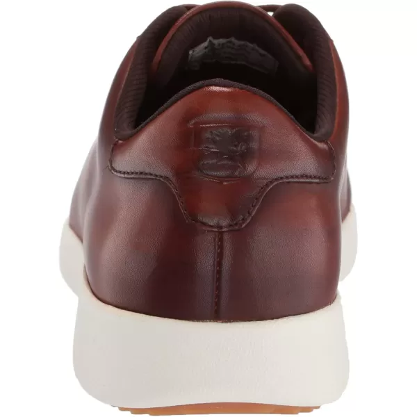 STACY ADAMS Mens Hawkins CapToe Laceup SneakerCognac