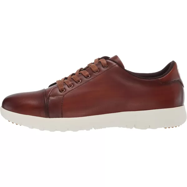 STACY ADAMS Mens Hawkins CapToe Laceup SneakerCognac