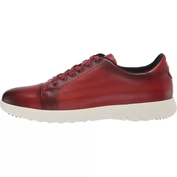 STACY ADAMS Mens Hawkins CapToe Laceup SneakerCranberry
