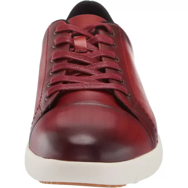 STACY ADAMS Mens Hawkins CapToe Laceup SneakerCranberry