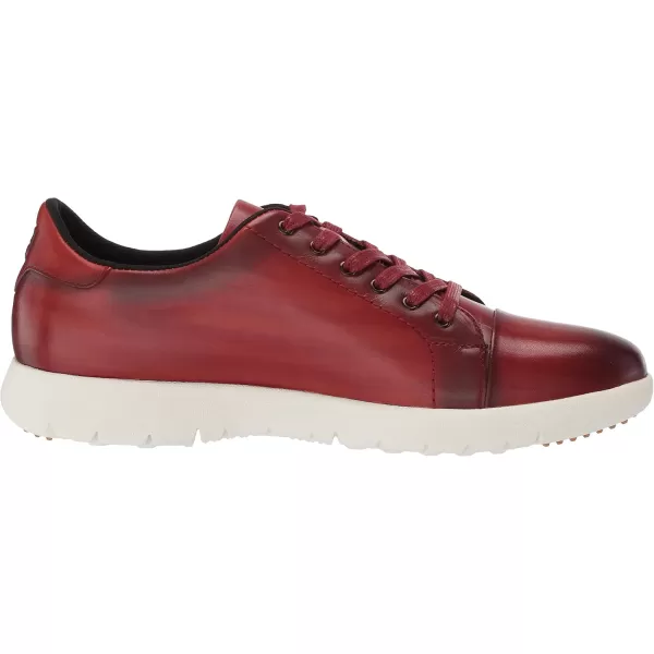 STACY ADAMS Mens Hawkins CapToe Laceup SneakerCranberry