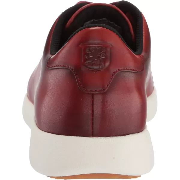 STACY ADAMS Mens Hawkins CapToe Laceup SneakerCranberry