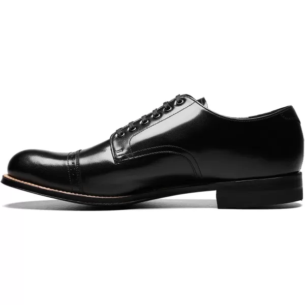 STACY ADAMS Mens Madison Cap Toe OxfordBlack