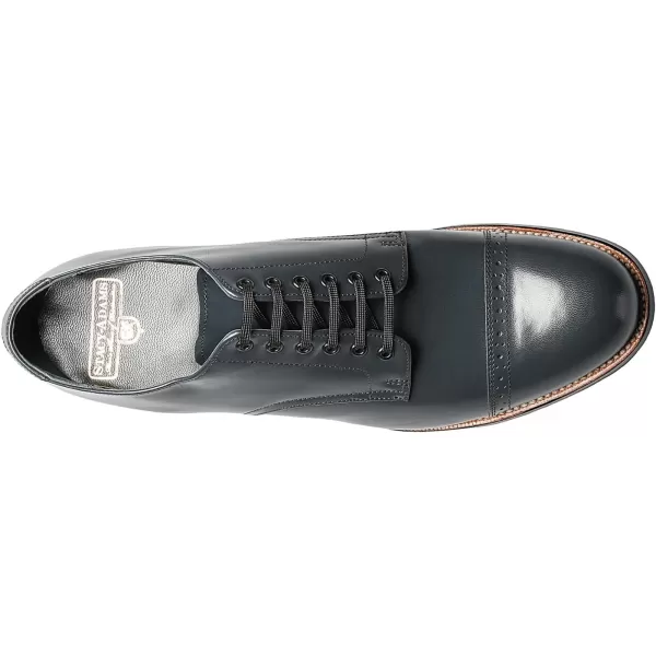 STACY ADAMS Mens Madison Cap Toe OxfordNavy