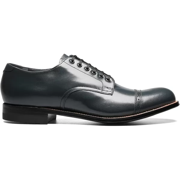STACY ADAMS Mens Madison Cap Toe OxfordNavy