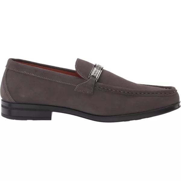 STACY ADAMS Mens Reginald Suede Slip on LoaferGrey