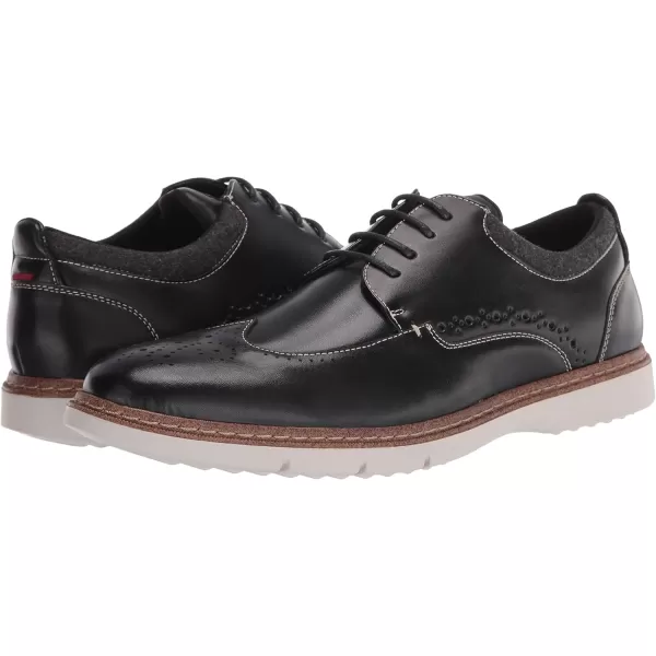 STACY ADAMS Mens Synergy Wingtip OxfordBlack