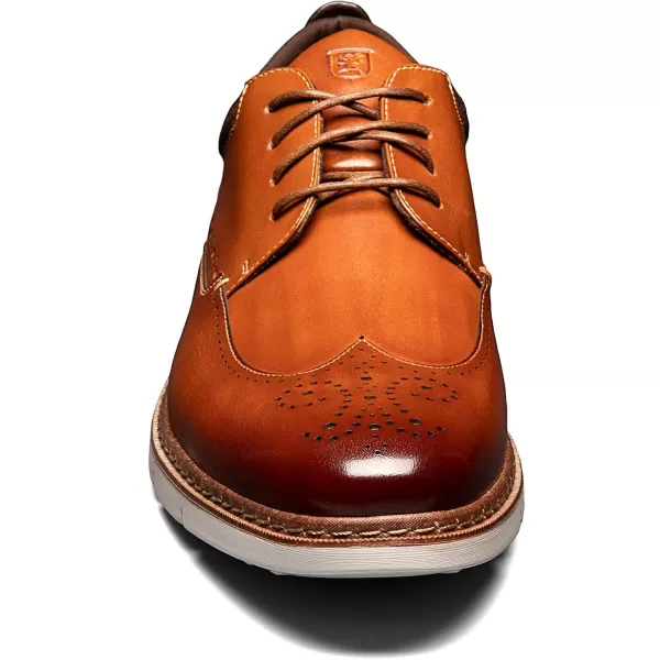 STACY ADAMS Mens Synergy Wingtip OxfordCognac