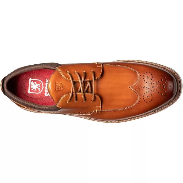 STACY ADAMS Mens Synergy Wingtip OxfordCognac