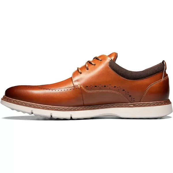 STACY ADAMS Mens Synergy Wingtip OxfordCognac