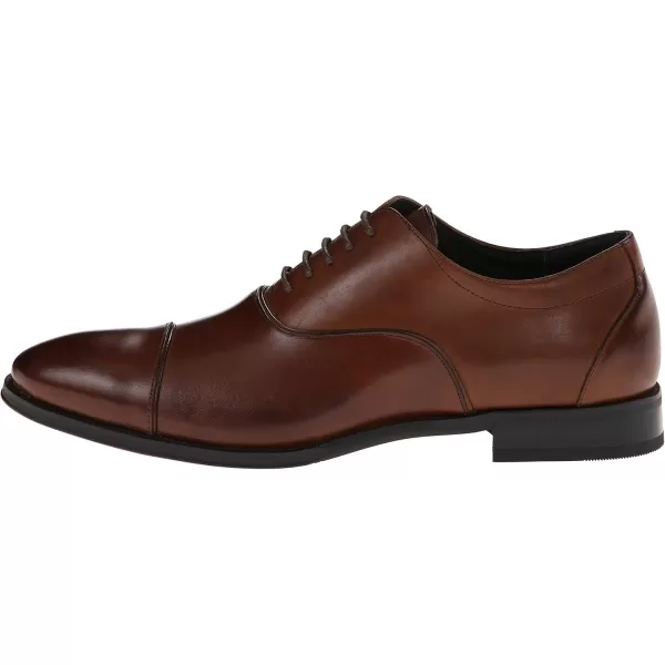 Stacy Adams Mens Kordell CapToe LaceUp OxfordCognac