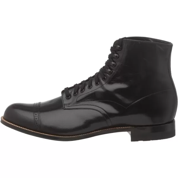 Stacy Adams Mens Madison Cap Toe BootBlack