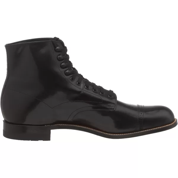 Stacy Adams Mens Madison Cap Toe BootBlack