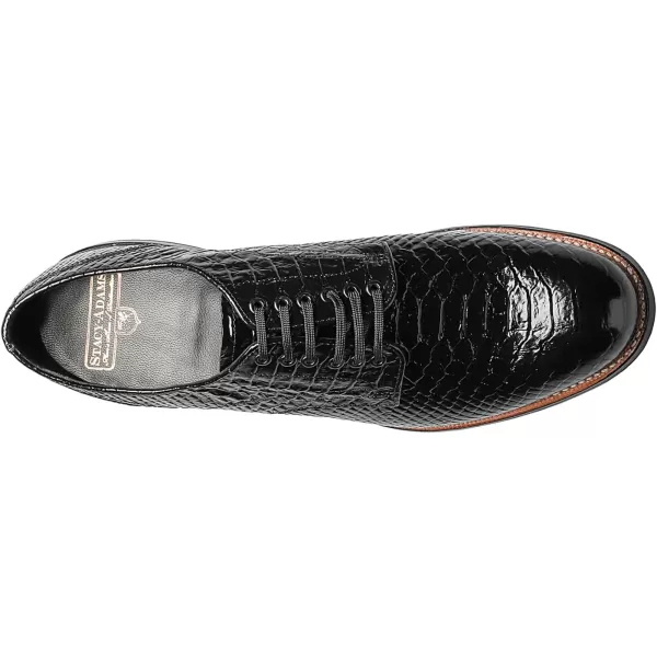 Stacy Adams Mens Madison Cap Toe BootBlack Print