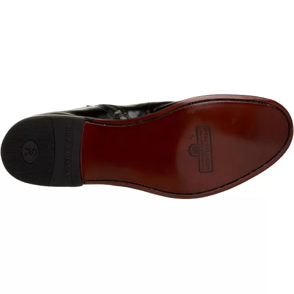 Stacy Adams Mens Madison Cap Toe BootBlackWhite  26