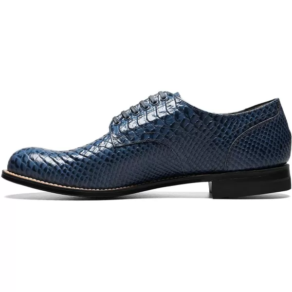 Stacy Adams Mens Madison Cap Toe BootBlue Print