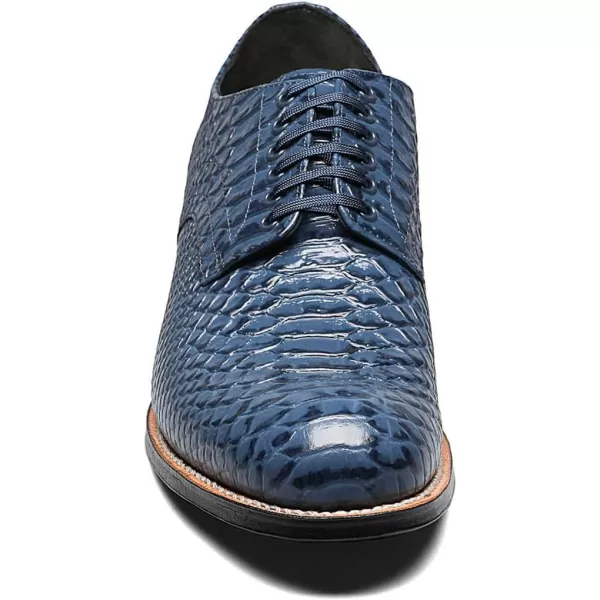Stacy Adams Mens Madison Cap Toe BootBlue Print