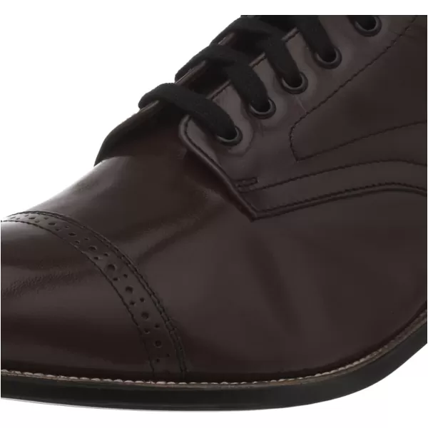 Stacy Adams Mens Madison Cap Toe BootBrown