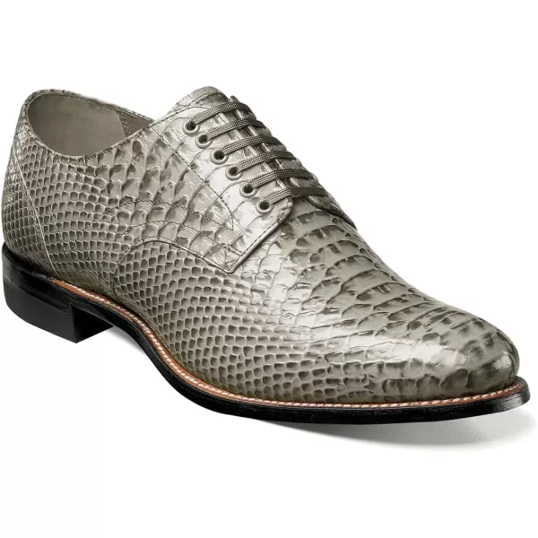 Stacy Adams Mens Madison Cap Toe BootGray  55