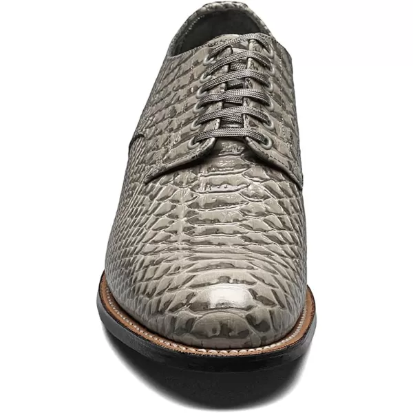 Stacy Adams Mens Madison Cap Toe BootGray  55