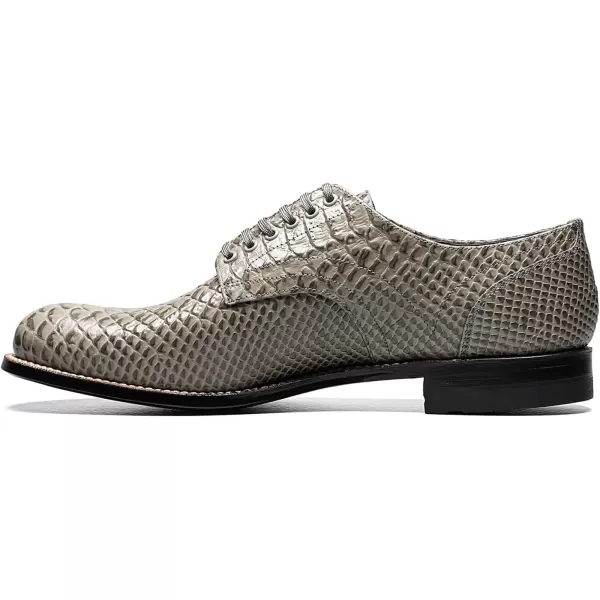 Stacy Adams Mens Madison Cap Toe BootGray  55