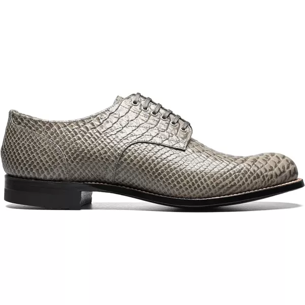 Stacy Adams Mens Madison Cap Toe BootGray  55