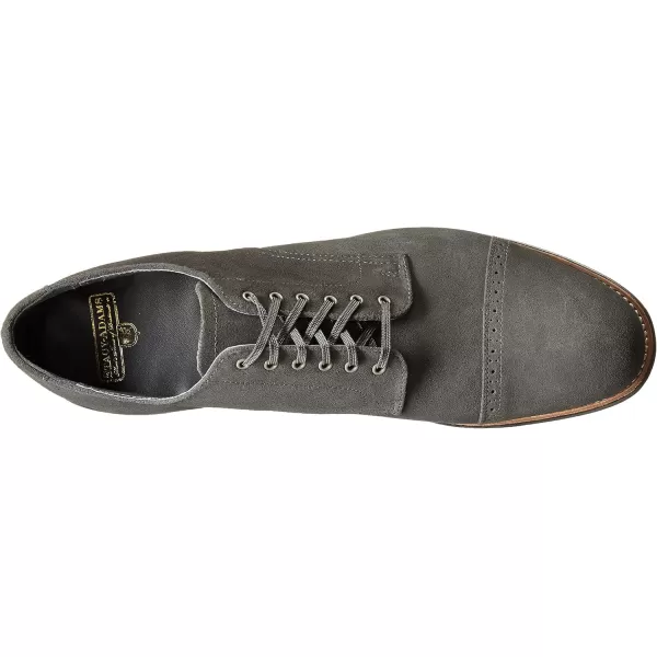 Stacy Adams Mens Madison Cap Toe BootGray Suede