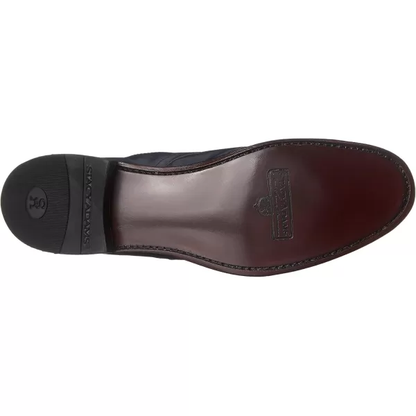 Stacy Adams Mens Madison Cap Toe BootNavy