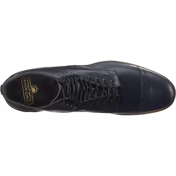 Stacy Adams Mens Madison Cap Toe BootNavy