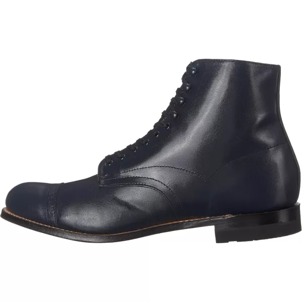 Stacy Adams Mens Madison Cap Toe BootNavy