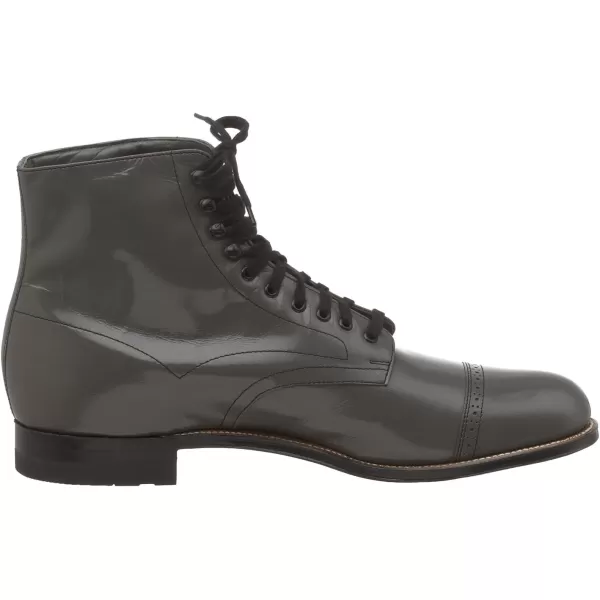 Stacy Adams Mens Madison Cap Toe BootSteel Gray  15
