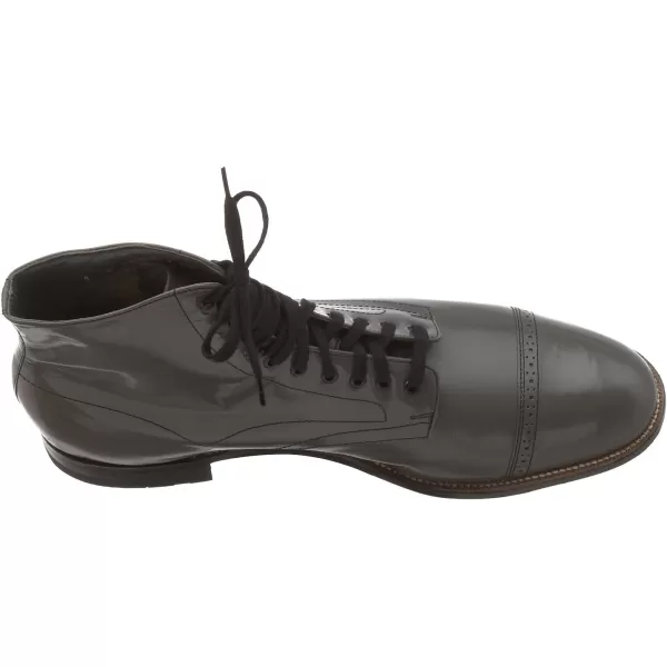 Stacy Adams Mens Madison Cap Toe BootSteel Gray  15