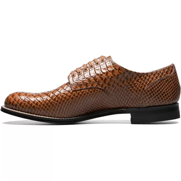 Stacy Adams Mens Madison Cap Toe BootTan  55