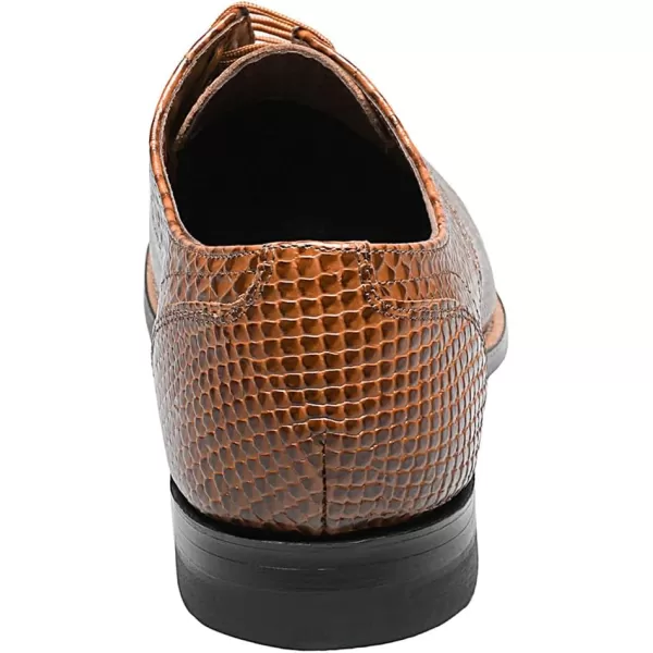 Stacy Adams Mens Madison Cap Toe BootTan  55