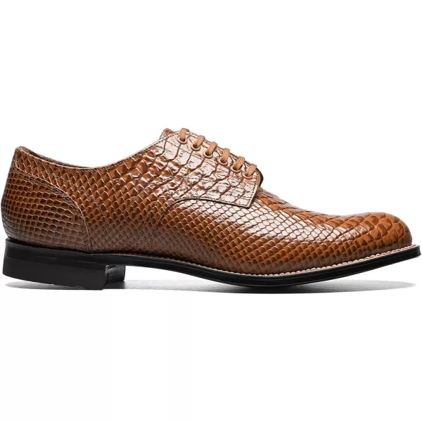 Stacy Adams Mens Madison Cap Toe BootTan  55