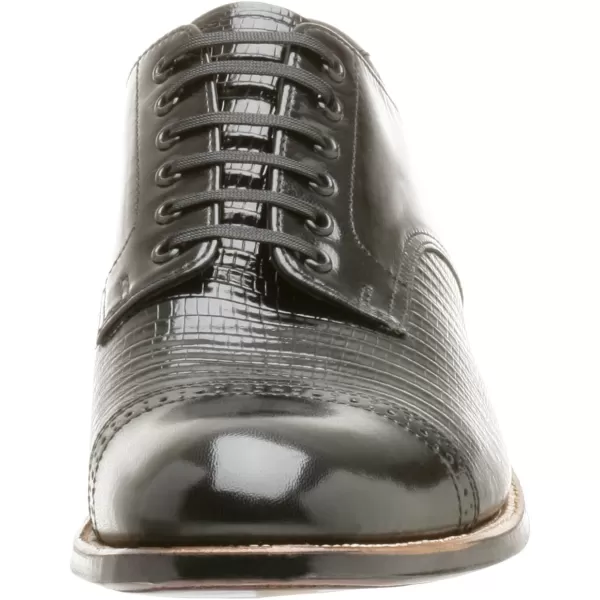 Stacy Adams Mens Madison Lizard Print OxfordBlack  49