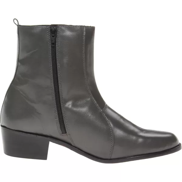 Stacy Adams Mens Santos PlainToe Side Zipper BootGrey