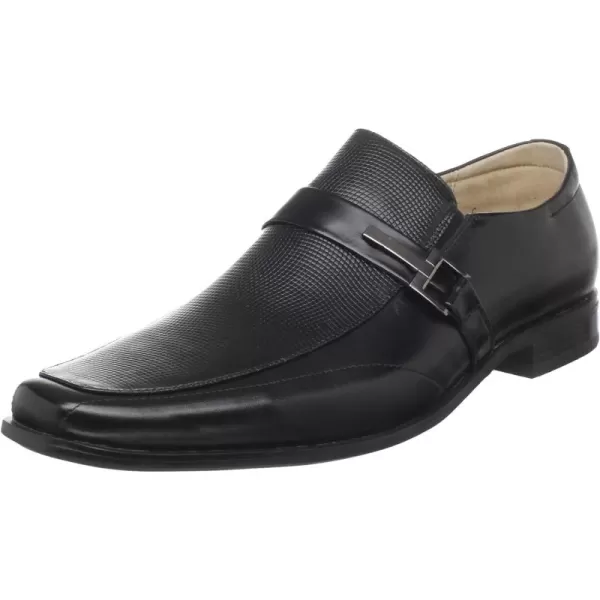 STACY ADAMS Mens Beau Moc Toe Bit SlipOn LoaferBlack